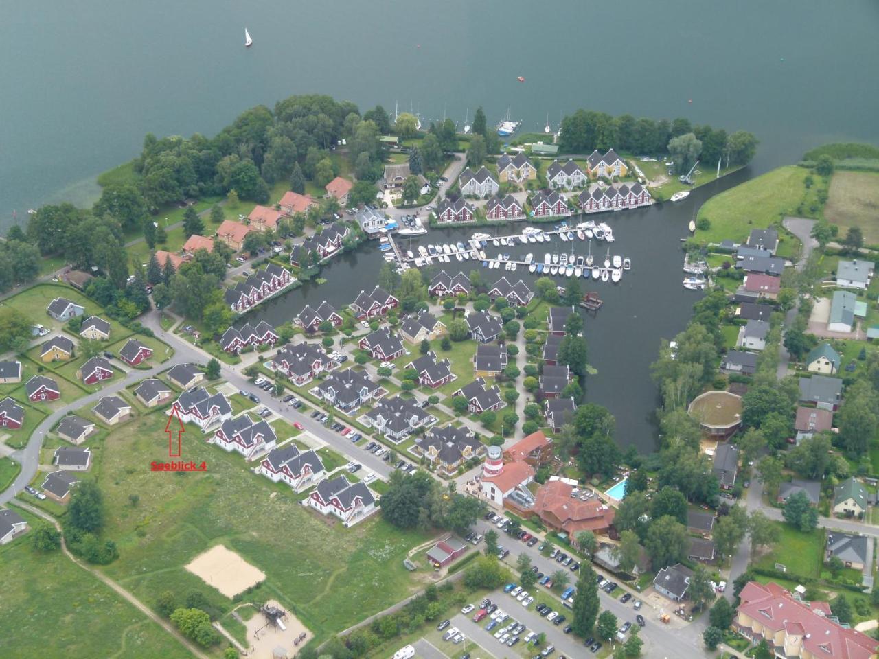 5*Ferienwohnung Seeblick 4 Вендиш Риц Екстериор снимка